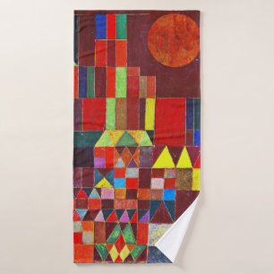 Toalha De Banho Castle e Sun, Paul Klee