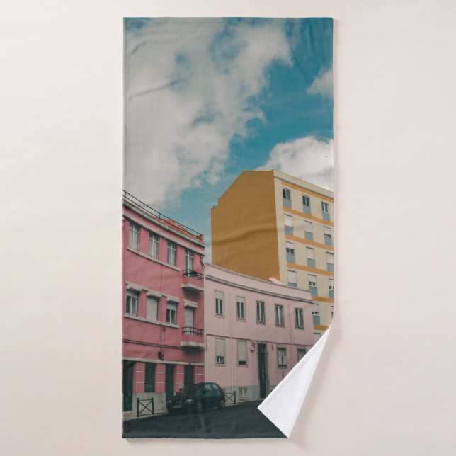 TOALHA DE BANHO CIDADE COLORIDA (Toalha de Banho)