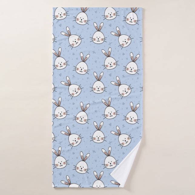 Toalha De Banho Coelhinho Bonito (Toalha de Banho)
