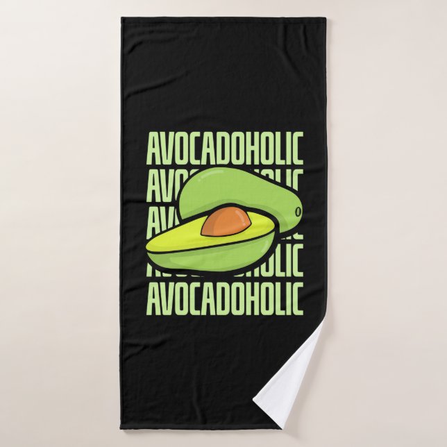 Toalha De Banho Comida de Fruta Avocado (Toalha de Banho)