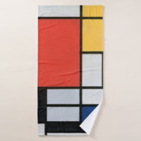 Composição Vermelho, Amarelo, Azul, Preto, Mondria