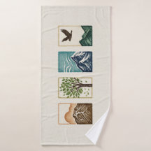 Conjunto Mínimo da Natureza – Arte de Montanha e Á
