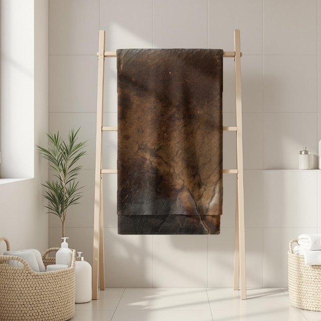 Toalha De Banho Couro vestido de Saddle Faux (Criador carregado)