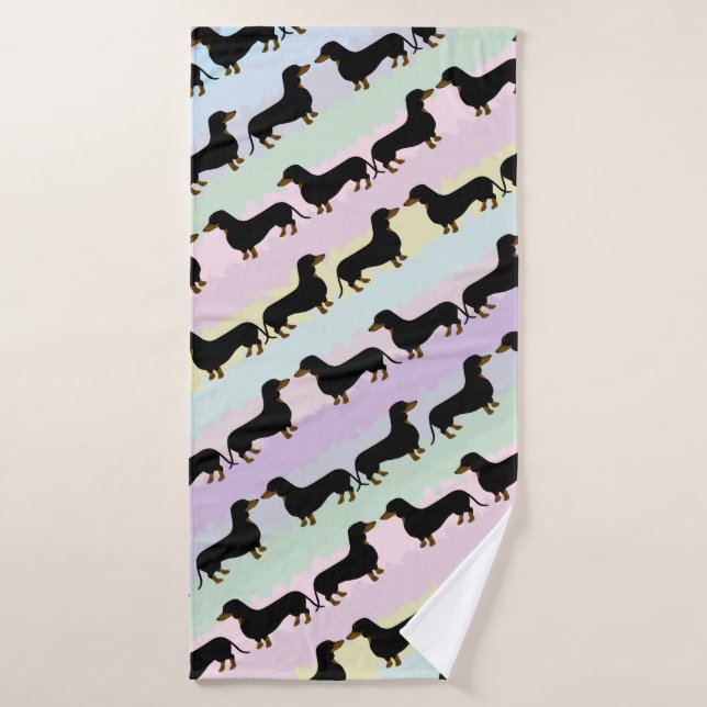 Toalha De Banho Dachshund Bath Towel (Toalha de Banho)