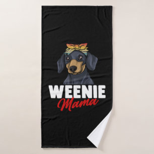 Toalha De Banho Dachshund Dixie Wiener Doxie Dackel