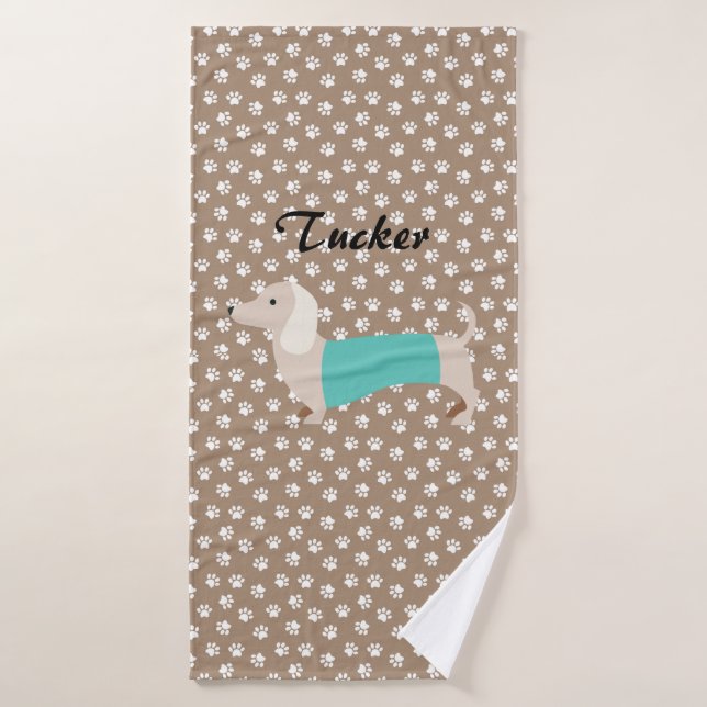 Toalha De Banho Dachshund Towel (Toalha de Banho)