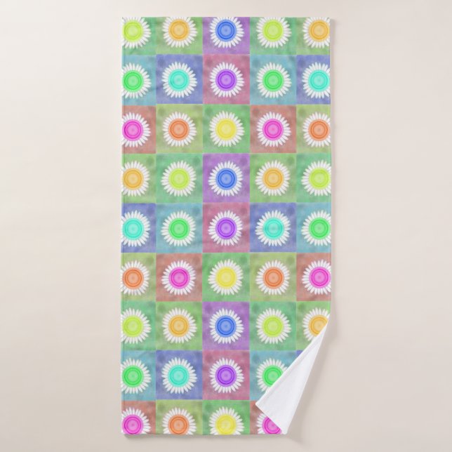 Toalha De Banho Daisies Bath Towel (Toalha de Banho)