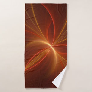 Toalha De Banho Dançar Com A Arte Fractal Moderna Abstrato