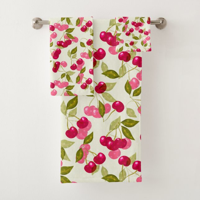 Toalha de banho de cereja (Insitu)
