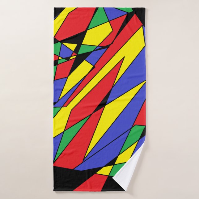 Toalha de Banho de Cor de Arte (Toalha de Banho)