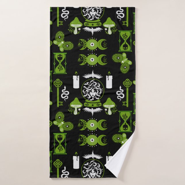 Toalha De Banho Decoração estética Witchcore (Toalha de Banho)