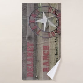 Toalha De Banho Delaney Ranch Bath Towel