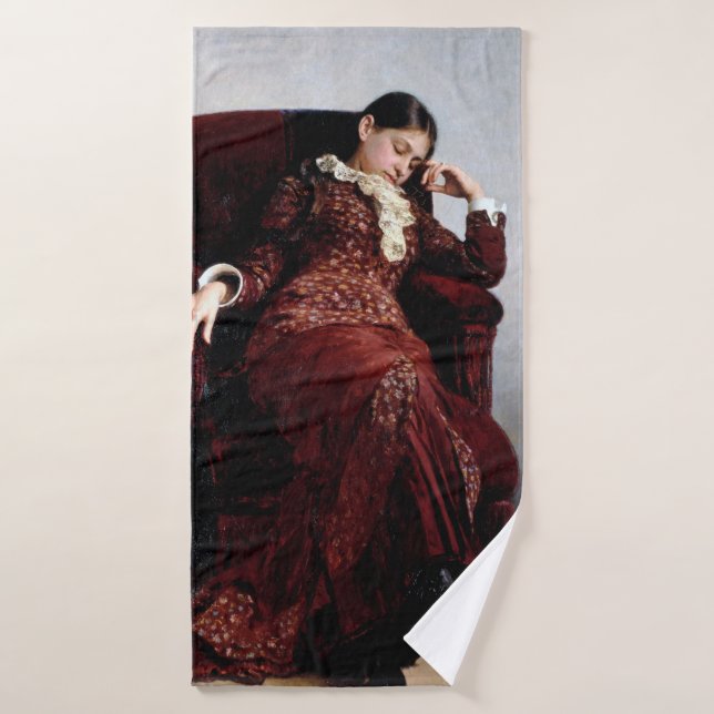 Toalha De Banho Descansando, Ilya Repin (Toalha de Banho)