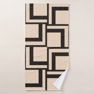 Toalha De Banho Design de papel de parede decorativo em forma. Vin