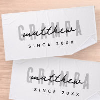 Dia de os pais Simples Elegante Moderno Grampa