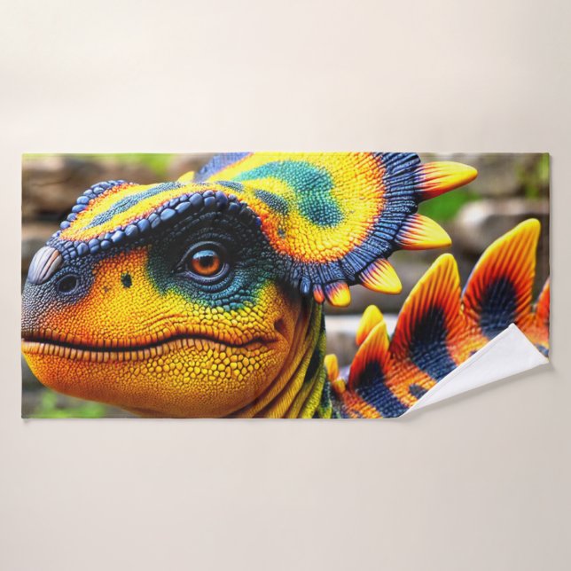 Toalha De Banho Dinossauro (Toalha de Banho)