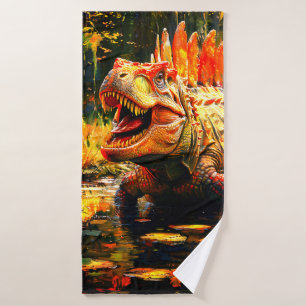 Toalha De Banho Dinossauro