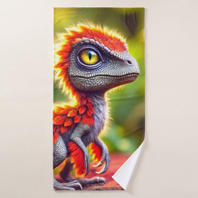 Toalha De Banho Dinossauro (Toalha de Banho)