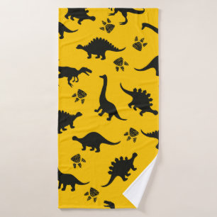 Toalha De Banho Dinossauros de crianças lindas Dinossauros colori