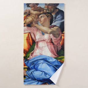 Toalha De Banho Doni Tondo, Doni Madona (detalhes), Michelangelo,