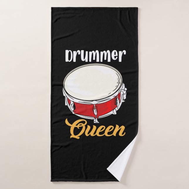 Toalha De Banho Drummer Queen (Toalha de Banho)