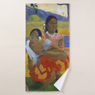 Toalha De Banho Duas Mulheres Tahitianas, Gauguin