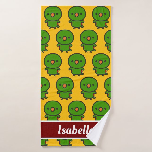 Toalha De Banho Eclectus Parrot / Masculino (Toalha de Banho)