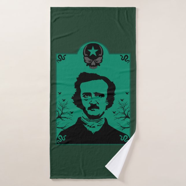 Toalha De Banho Edgar Allan Poe Art Gift (Toalha de Banho)