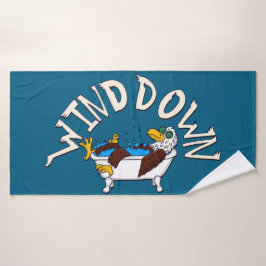 Toalha De Banho Encontra a Águia Abaixo