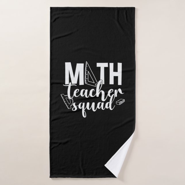Toalha De Banho Esquadrão de Professores de Matemática (Toalha de Banho)
