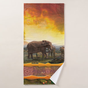 Toalha De Banho Família Elefante As Ligações Que Ligam #1