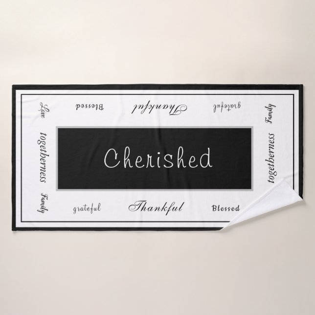 Toalha De Banho Farmhouse Bath Towel (Toalha de Banho)