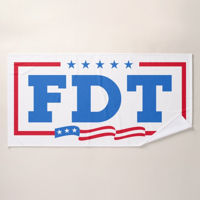 Toalha De Banho FDT Funny Anti-Trump No-Trump (Toalha de Banho)