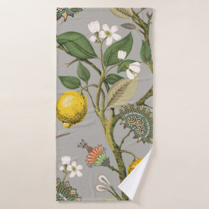 Toalha De Banho Floral seamless pattern. Botanical wallpaper. Plan
