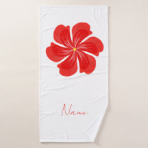 Florescimento de Pétala Vermelha Vibrante - Arte F