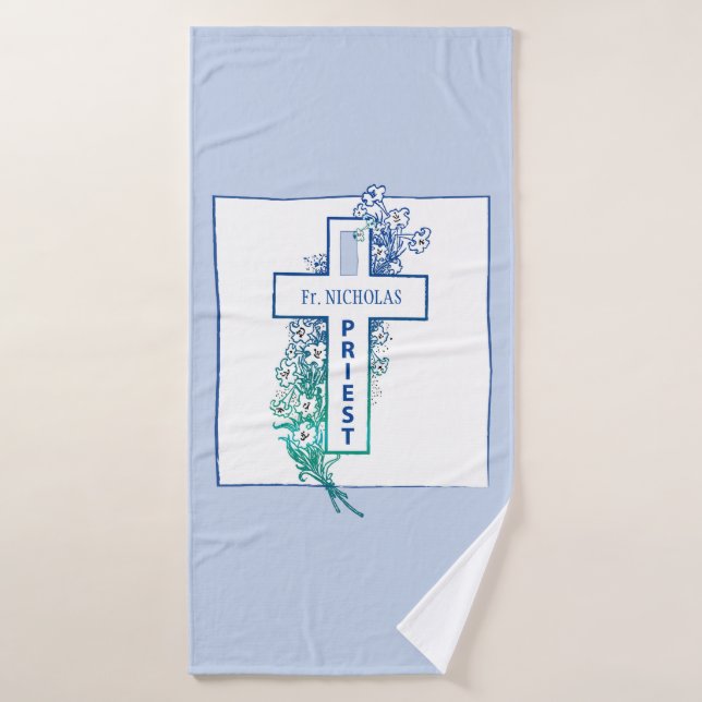 Toalha De Banho Florestas Cruzadas do Padre Personalizadas (Toalha de Banho)
