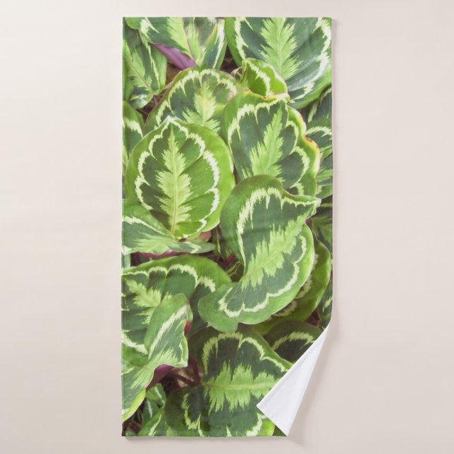 Toalha De Banho Folhas verdes (Toalha de Banho)