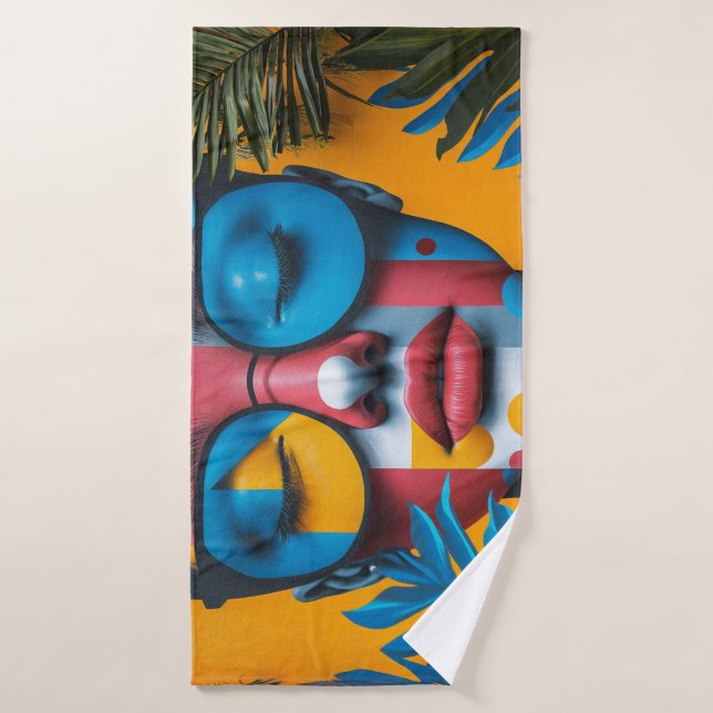 Toalha De Banho Foto Personalizada Personalizada Adicionar Sua Pró (Toalha de Banho)