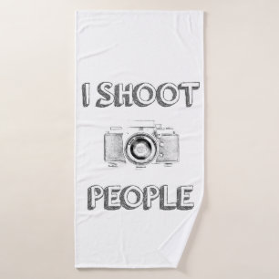 Toalha De Banho fotografar fotógrafo de fotografia de texto engraç