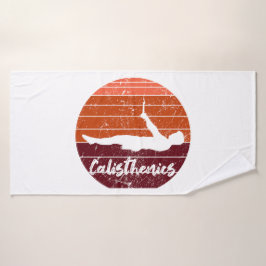 Toalha De Banho frontlever, calisthenics, street workout