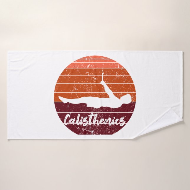 Toalha De Banho frontlever, calisthenics, street workout (Toalha de Banho)