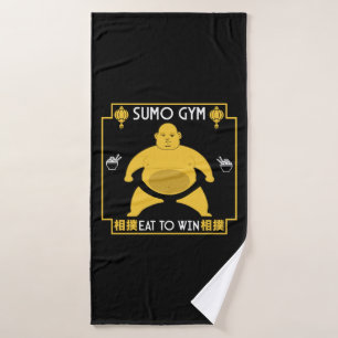 Toalha De Banho Funny Sumo Wrestler