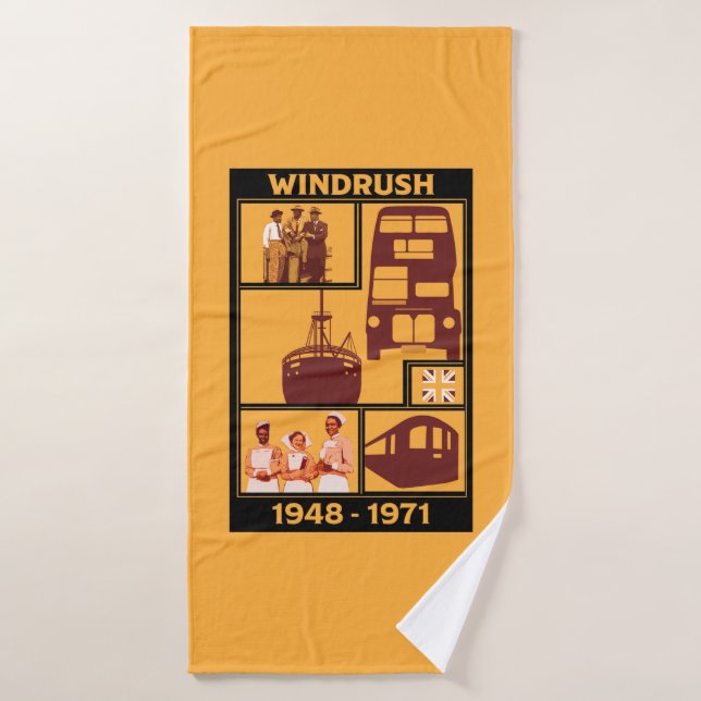 Toalha De Banho Geração Windrush História Britânica (Toalha de Banho)