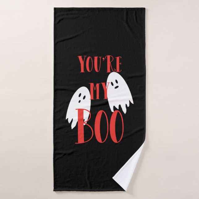 Toalha De Banho Ghost Halloween Boo (Toalha de Banho)