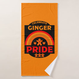 Toalha De Banho Ginger Haired Pride