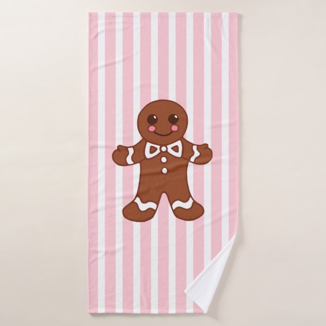 Toalha De Banho Gingerpão Cookie Bath Towel (Toalha de Banho)