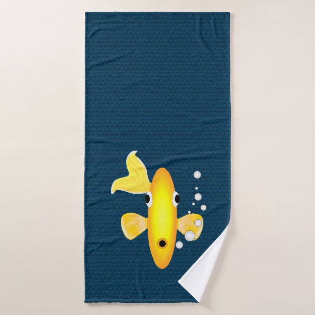 Toalha De Banho Goldfish Bath Towel (Toalha de Banho)