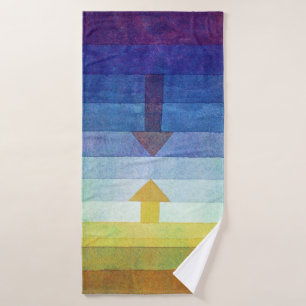 Toalha De Banho Gradiente com Seta, Paul Klee