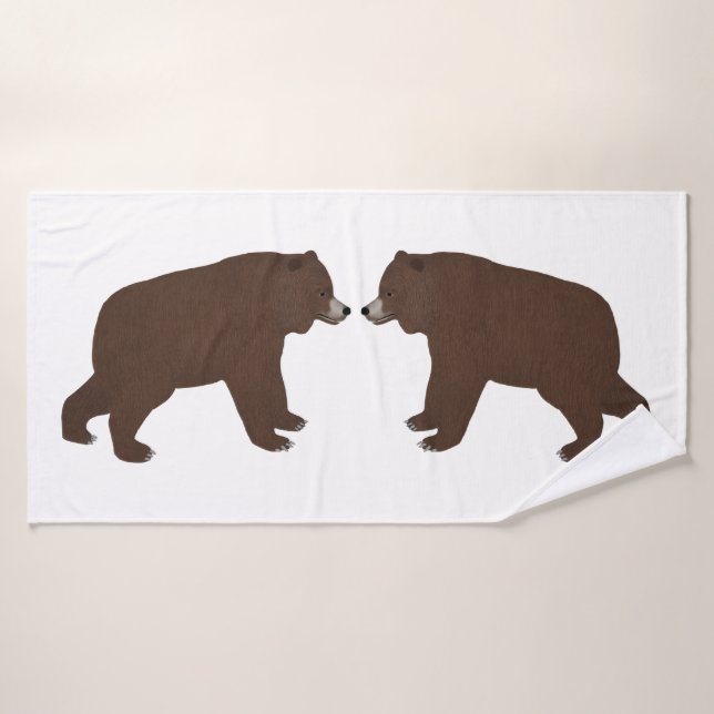 Toalha De Banho Grizzly Bath Towel (Toalha de Banho)