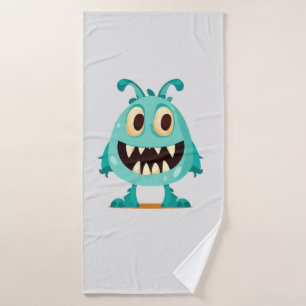 Toalha De Banho Halloween/Monstro/desenho animado